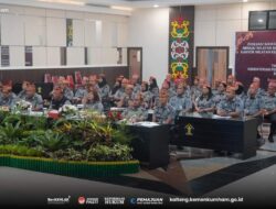Optimis Raih WBBM, Kanwil Kemenkumham Kalteng Hadapi Evaluasi Wawancara oleh TPN