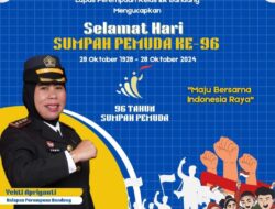 Yekti Apriyanti: Satu Tanah Air, Satu Bangsa, Satu Bahasa – Kobaran Semangat Sumpah Pemuda di Lapas Perempuan Bandung