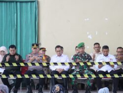 Pastikan Berjalan Aman, Kapolres Pelalawan Hadiri Pembukaan Kegiatan Sortir dan Pelipatan Surat Suara