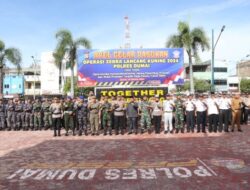 Kapolres Pimpin Apel Gelar Pasukan Operasi Zebra Lancang Kuning 2024