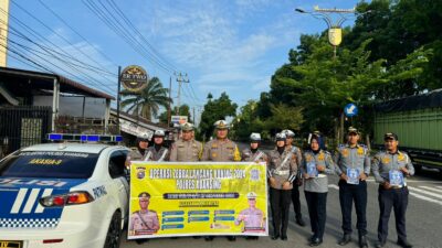 Satlantas Polres Kuansing Sosialisasikan Operasi Zebra LK 2024 Untuk Tingkatkan Kesadaran Berlalu Lintas