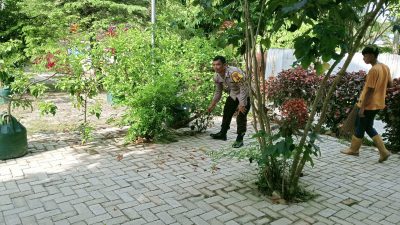 Kampanye Lingkungan Sehat dan Bersih, Kapolsek Rumbai Ajak Warga Berpartisipasi Aktif Dalam Pengolahan Sampah