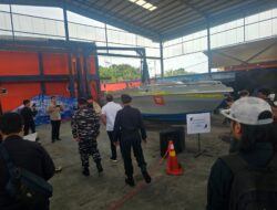 Dirkrimsus Polda Kepri Hadiri Konferensi Pers Penyelundupan 237.305 Benih Bening Lobster Senilai 23,3 Milliar