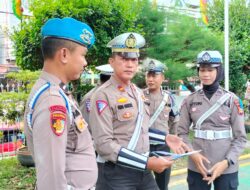 Lakukan Disiplin Internal, Bid Propam Cek Kelengkapan Personel Terlibat Ops Zebra 2024