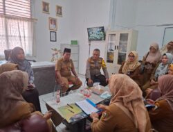 Cooling System Pilkada 2024, Kapolsek Bukit Raya Kunjungi UPTD Puskesmas Simpang Tiga Pekanbaru