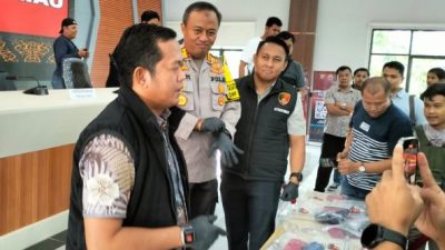 Polda Riau Gelar Press Conference Pengungkapan 2 Kasus Asusila Anak di Bawah Umur