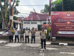 Dalam Rangka Cooling System Wujudkan Pilkada Damai 2024, Kapolres Kuansing Sampaikan Himbauan Kamtibmas