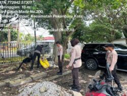 Antisipasi Ancaman Gangguan, Subsatgas Sterilisasi Melaksanakan Sterilisasi Objek Penting