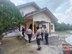 Kembali, Satgas Sterilisasi Melaksanakan Sterilisasi Objek Vital dan Lokasi Kampanye