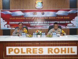 Pimpin Apel Pasukan Pengamanan Pilkada di Rohil, Wakapolda Riau Tegaskan Beberapa Hal