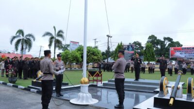 Polres Kampar Gelar Upacara Peringatan Hari Pahlawan Ke 79