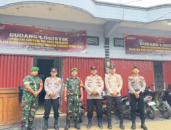 Dalam Rangka OMP Lancang Kuning 2024, Polres Kuansing Lakukan Pengamanan Gudang Logistik KPU