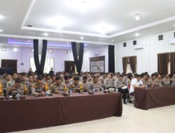 Begini Cara Polres Pelalawan Tingkatkan Kemampuan Personil Dalam Pengamanan TPS Pilkada 2024