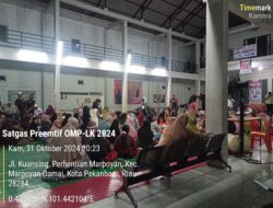 4 Personil Subsatgas Intelijen Melakukan Pengamanan Dilokasi Kampanye Cawako/Cawawako