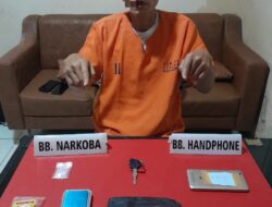 Satnarkoba Polres Kampar Tangkap Pengedar Sabu, Amankan Barang Bukti 2,02 Gram