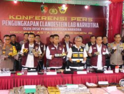 Polri Bongkar Jaringan Clandestine Lab Narkoba Senilai Rp 1,5 Triliun di Bali