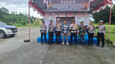 Satlantas Polres Siak Gencar Patroli Kamseltibcar Pasca Pencoblosan Pilkada 2024