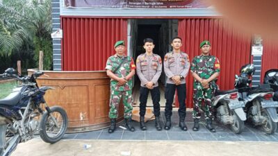 Polres Kuansing Patroli Sinergitas TNI Polri Melalui Monitoring Kantor KPU, Gudang Logistik dan Bawaslu Kuansing Dalam Rangka OMP LK 2024