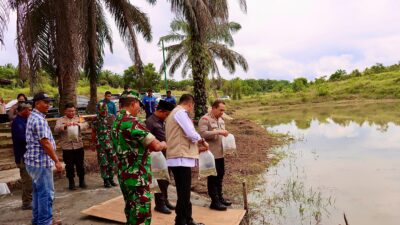 Polresta Pekanbaru Dukung Ketahanan Pangan, Ikuti Zoom Meeting Bersama Kapolri dan Panglima TNI