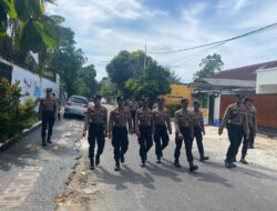 Subsatgas PAM Objek Kegiatan Lakukan Patroli dan Monitoring Pastikan Kamtibmas Tetap Kondusif
