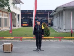 160 Personel Polda Riau Melakukan Pengamanan Kampanye Akbar dan Rapat Umum Cagub/Cawagub