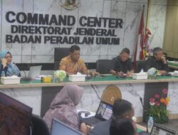 Direktur Jenderal Badan Peradilan Umum Memimpin Penilaian Role Model Pimpinan Pengadilan Negeri Tahun 2024