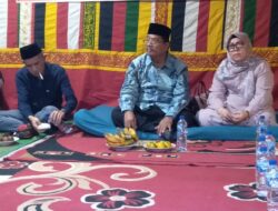 Calon Bupati Aceh Singkil Oyon 01 Senja Di Desa Lae Bangun Suro Makmur