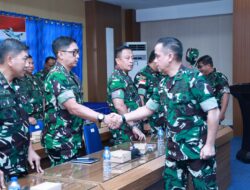 Danlanud Sultan Hasanuddin Mengikuti Entry Briefing Panglima Komando Operasi Udara II