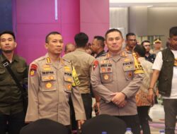 Kapolres Pelalawan Pimpin Apel Gabungan Pengamanan Debat Publik Calon Bupati dan Wakil Bupati