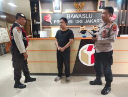 Polisi Gelar Patroli Dialogis di Kantor Bawaslu DKI