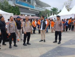 774 Personel Polri Disiagakan, Amankan Kampanye Akbar Cagub-Cawagub DKI Jakarta Di Velodrome