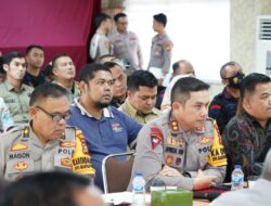 Rapat Koordinasi Pengamanan Debat Publik Pilkada 2024 di Polresta Pekanbaru Berlangsung Lancar