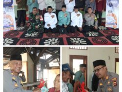 Polres Sukabumi Gelar Bakti Sosial Berupa Pembagian Sembako di Kampung “Tiktoker Sadbor