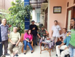 Bhabinkamtibmas dan Babinsa Pasar Minggu Jalin Keakraban, Jaga Keamanan Lingkungan