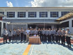 Rutan Krui dan Polres Pesisir Barat Lakukan Razia dan Tes Urine Warga Binaan