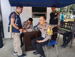 Kembali, Subsatgas Dokkes Patroli Pelayanan Kesehatan Kepada Personil dan Para Cagub/Cawagub