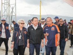 Pj Gubernur Sumut Tinjau Kesiapan Event Aquabike 2024 di Samosir