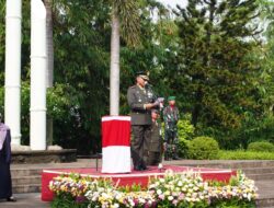 Dandim 0508/Depok Pimpin Upacara Memperingati Hari Pahlawan di TMP Kalimulya