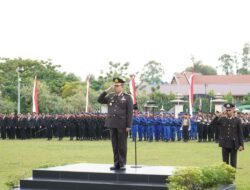 Peringatan Hari Pahlawan Tahun 2024 di Mapolda Riau Berjalan Khidmat