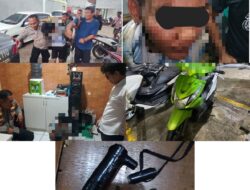 Polsek Cileungsi Berhasil Amankan Pelaku Curanmor