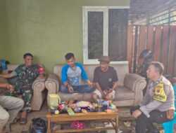 Menjaga Kamtibmas, Bhabinkamtibmas dan Babinsa Ajak Warga Berperan Aktif