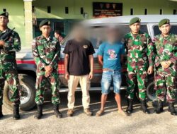 Satgas Pamtas Yonarmed 11 Kostrad Berhasil Gagalkan Penyelundupan Toyota Land Cruiser VX 4WD dari Malaysia