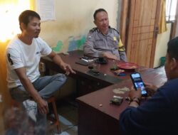 Bhabinkamtibmas Wilayah Hukum Polsek Rumpin  Desa Mekarsari  Giat Cooling Sistem Sambangi Warga Sampaikan Pesan Dan Ajak Jaga Kamtibmas