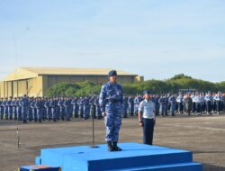Lanud Sultan Hasanuddin Gelar Upacara 17-an Rutin Setiap Bulan
