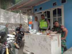 Sinergitas TNI-POLRI Wilayah Hukum Polsek Megamendung Giat Cooling Sistem Sambang Warga Beri Himbauan Dan Ajak Jaga Kamtibmas