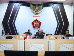 Melalui Vicon Panglima TNI Tingkatkan Kerjasama Militer Indonesia-USA