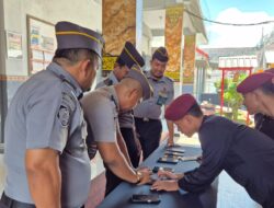Kepala Keamanan Lapas Pasuruan Gelar Apel Siang dan Razia HP Anggota Jaga u Untuk Cegah Judi Online