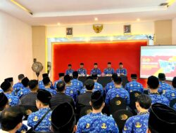 Dukung Penguatan Asta Cita Presiden RI Dan Pemerintah Harian Mentri Imipas, Lapas Pasuruan Gelar Rapat Dinas