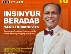 Prof ATM Maju Menjadi Calon Pemimpin Persatuan Insinyur Indonesia