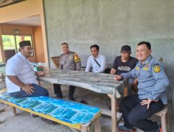 Bhabinkamtibmas Wilayah Hukum Polsek Klapanunggal Desa Nambo Giat Cooling Sistem Sambang Warga Ajak Jaga Kamtibmas Cipta Kondisi Wilayah Binaan
